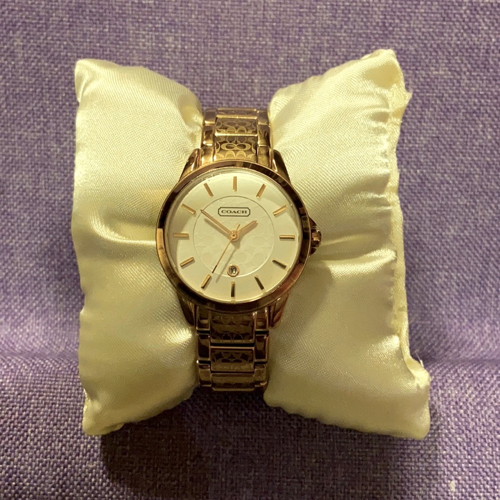 Coach watch Rose gold FREE SHIPPING - Picture 3 of 8